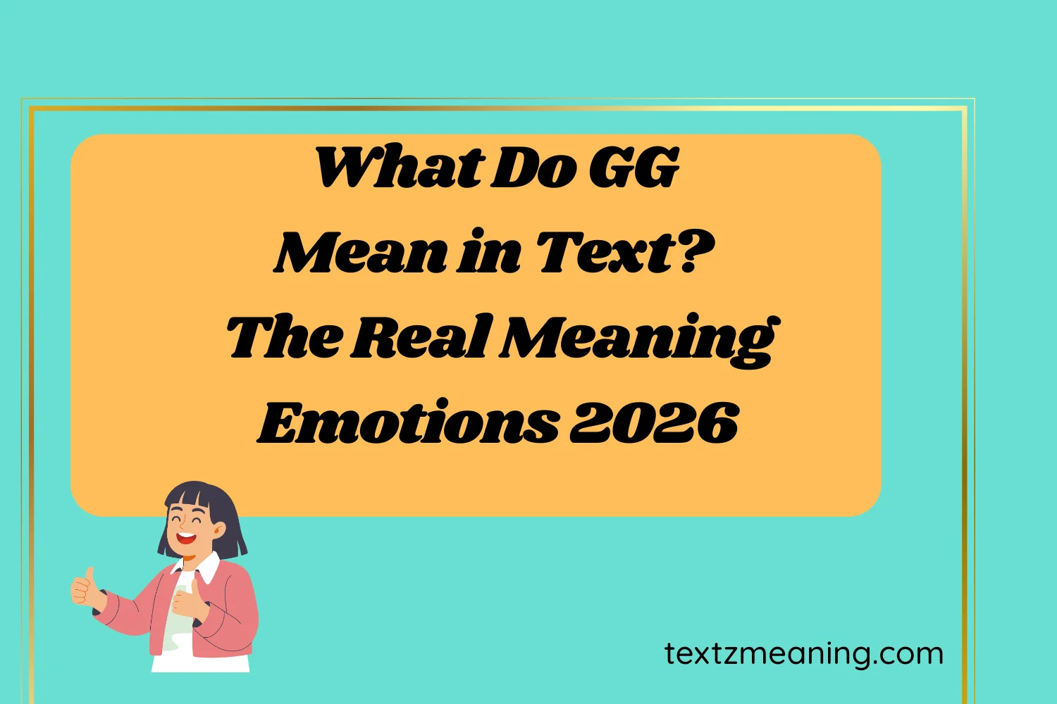 What Do GG Mean in Text