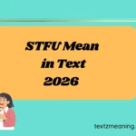 STFU Mean in Text
