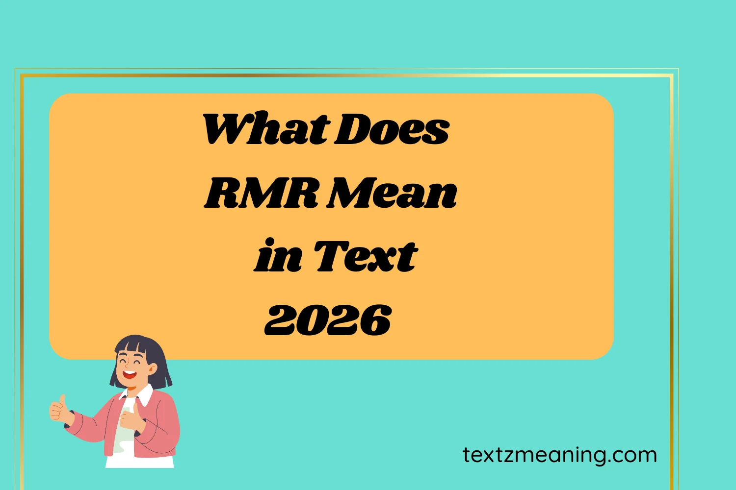 What Does RMR Mean in Text