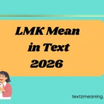 LMK Mean in Text