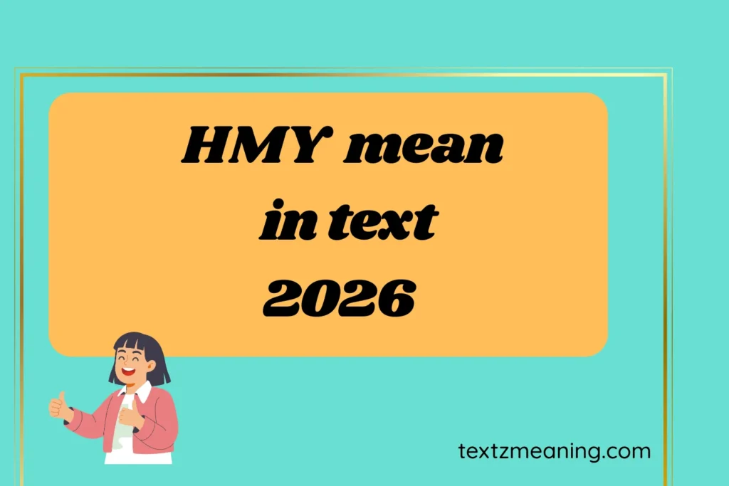 HMY Mean in Text