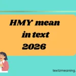 HMY Mean in Text