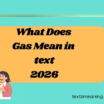 What Does Gas Mean in Text