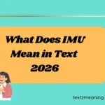 What Does IMU Mean in Text