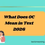 what does OC means in text
