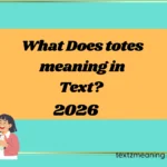 What Does totes meaning in Text?