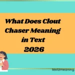 What Does Clout Chaser Meaning in Text