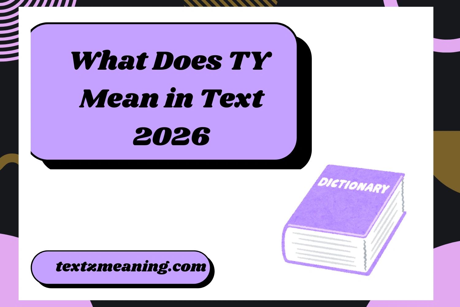 What Does TY Mean in Text