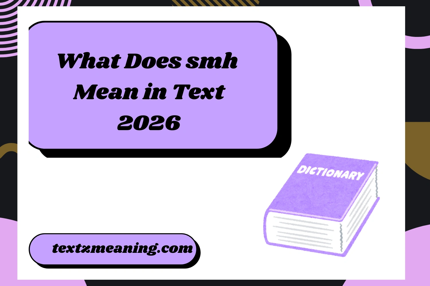 What Does smh Mean in Text