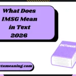 What Does IMSG Mean in Text
