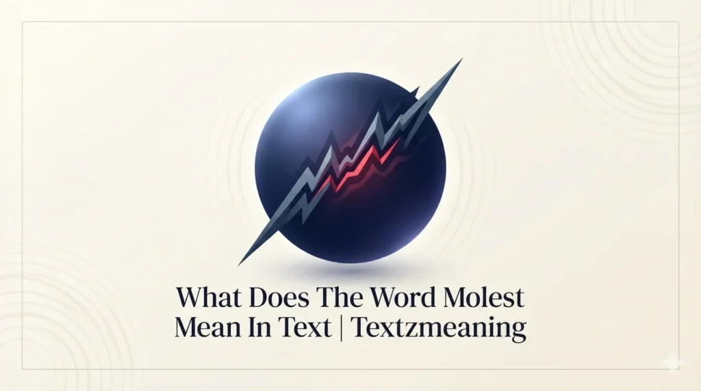in the text what does the word'molest' 2026