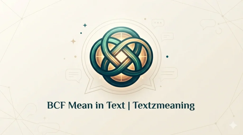 BCF Mean in Text 2026